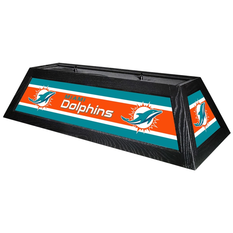 Miami Dolphins Pool Table Light