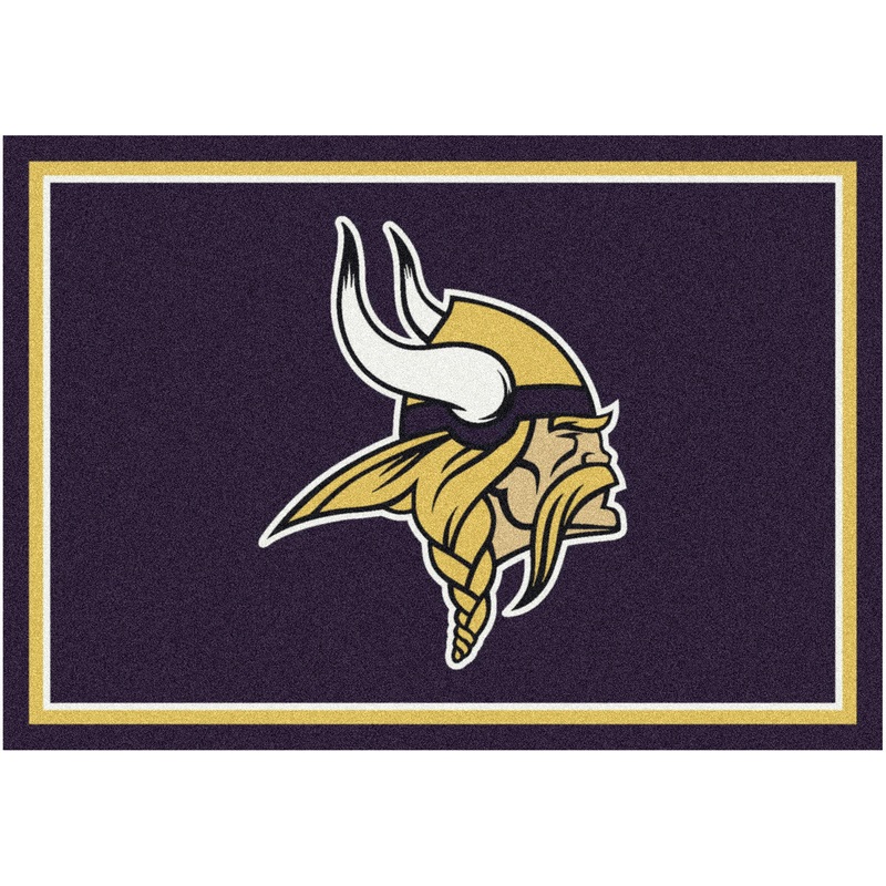 Minnesota Vikings Rug Team Spirit