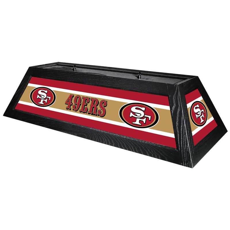 San Francisco 49ers Pool Table Light