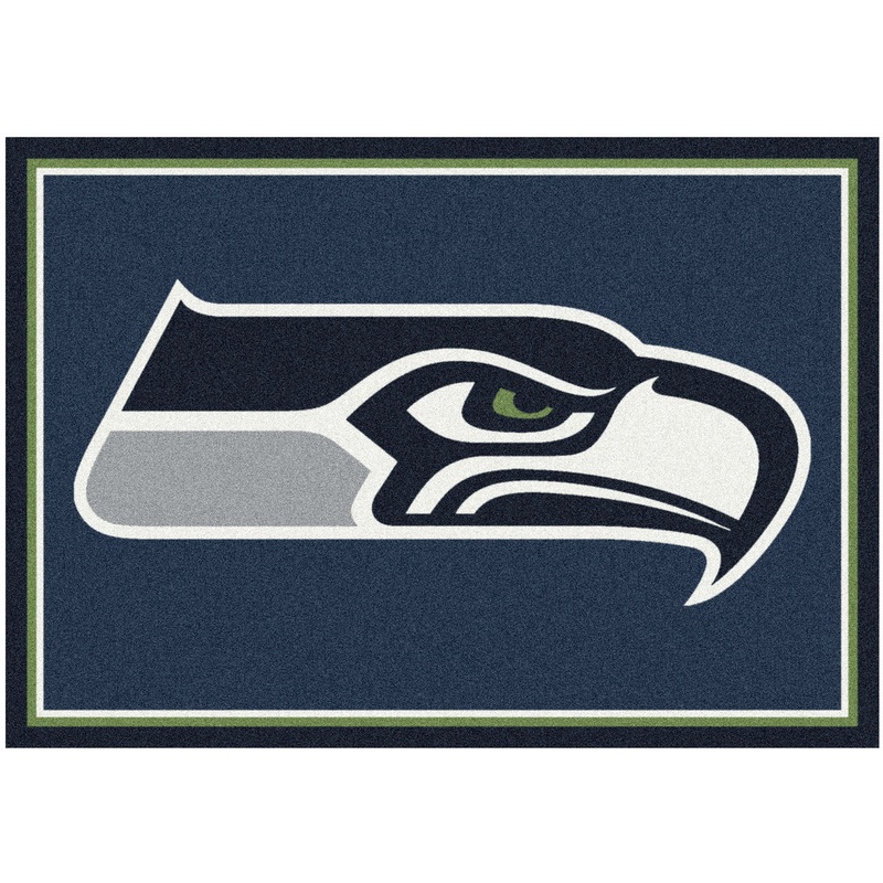 Seattle Seahawks Rug Team Spirit
