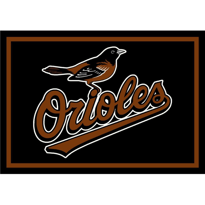Baltimore Orioles Rug Team Spirit