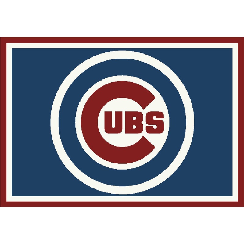 Chicago Cubs Rug Team Spirit