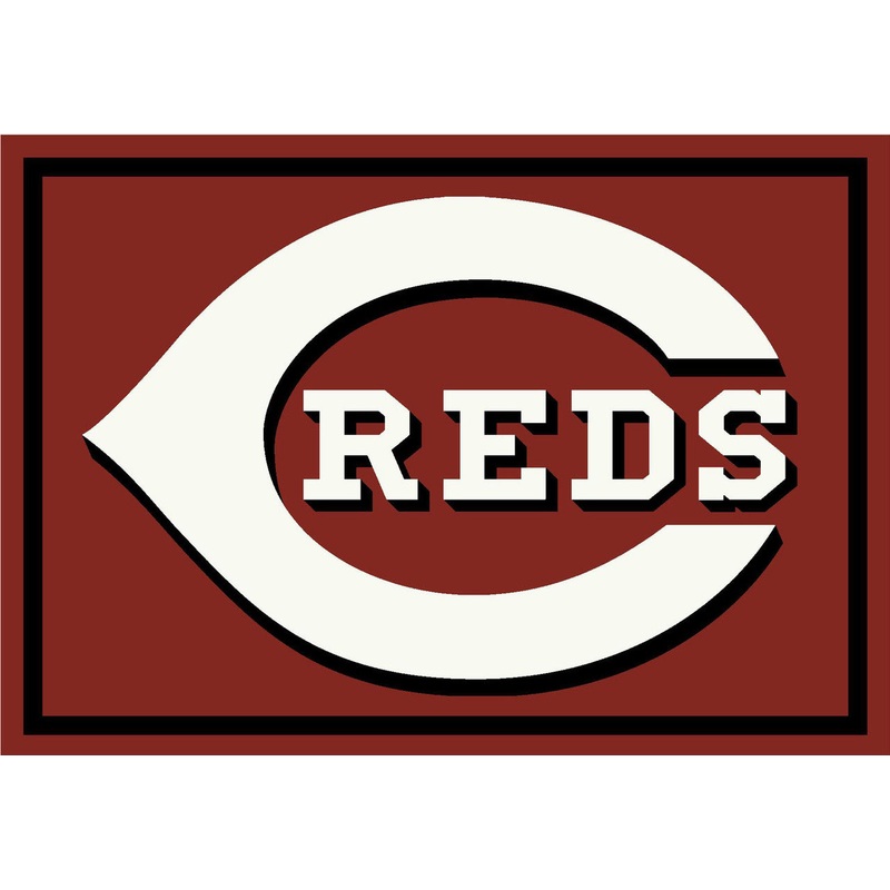 Cincinnati Reds Rug Team Spirit
