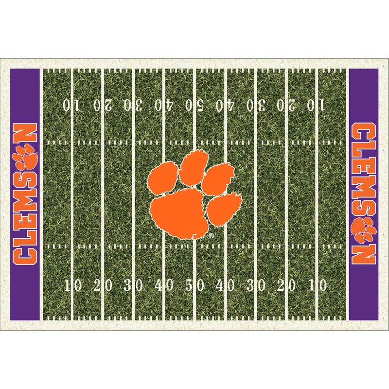 Clemson University Rug Home Field