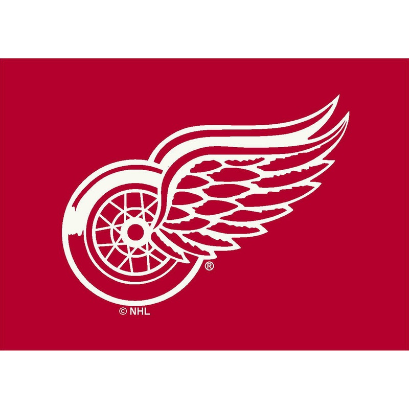 Detroit Redwings Rug Team Spirit