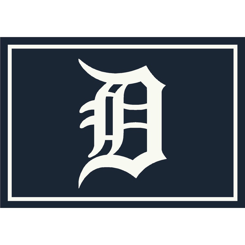 Detroit Tigers Rug Team Spirit