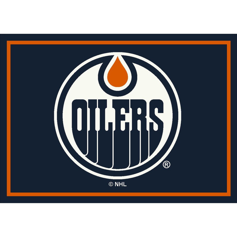 Edmonton Oilers Rug Team Spirit