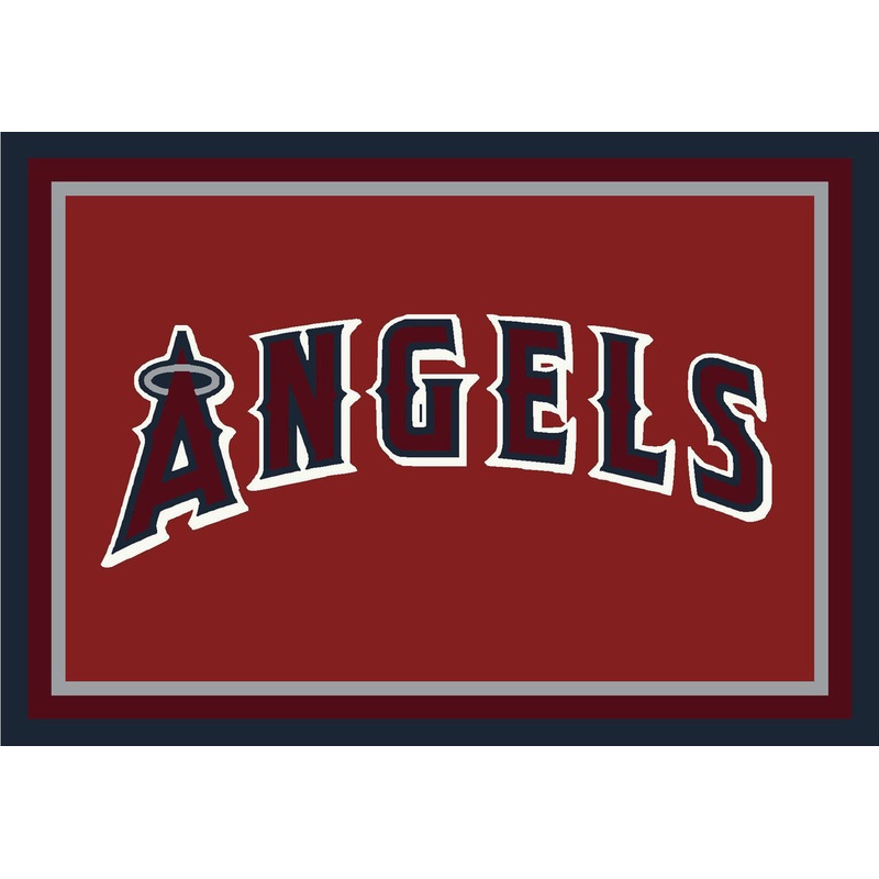 Los Angeles Angels Rug Team Spirit