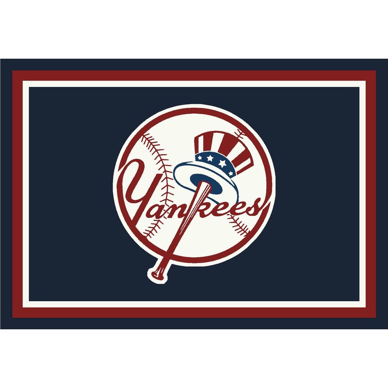New York Yankees Rug Team Spirit