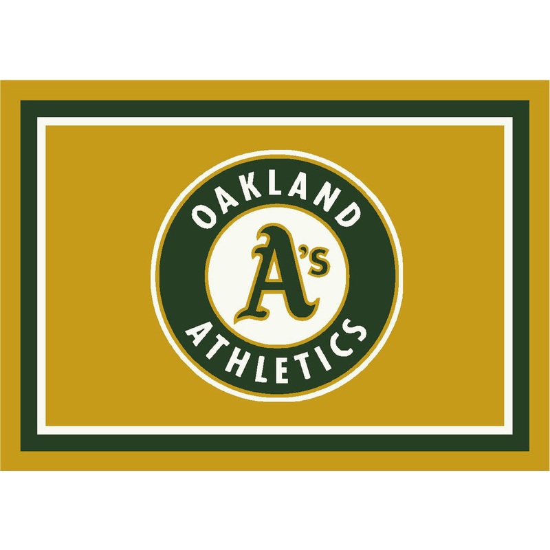 Oakland Athletics Rug Team Spirit