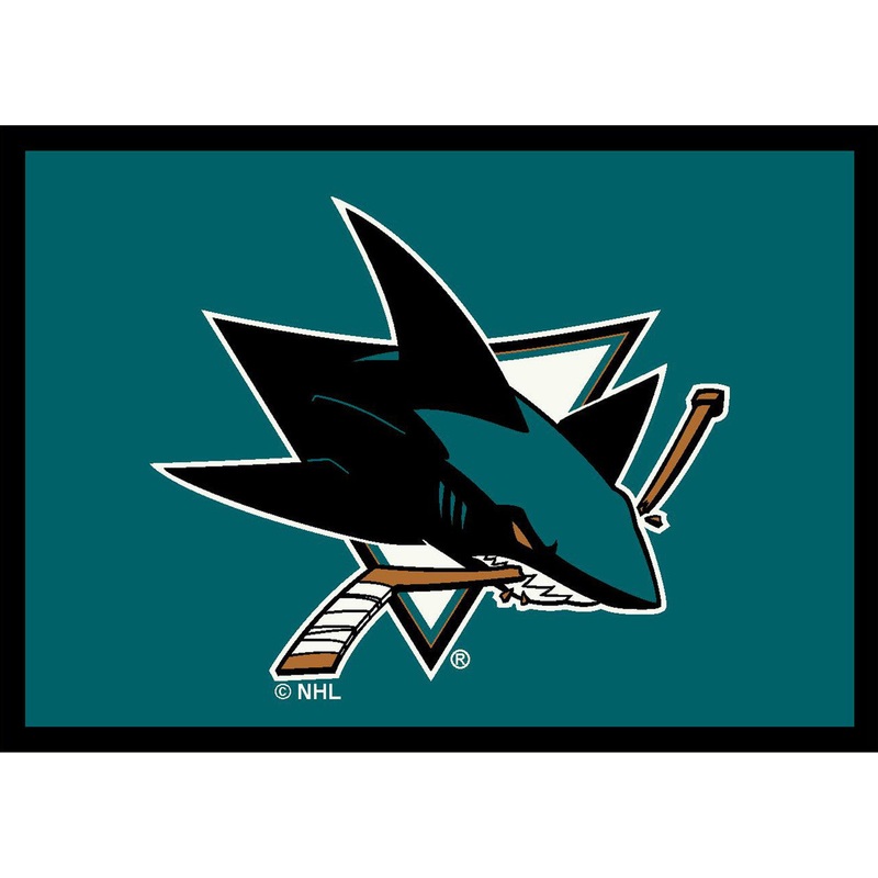 San Jose Sharks Rug Team Spirit