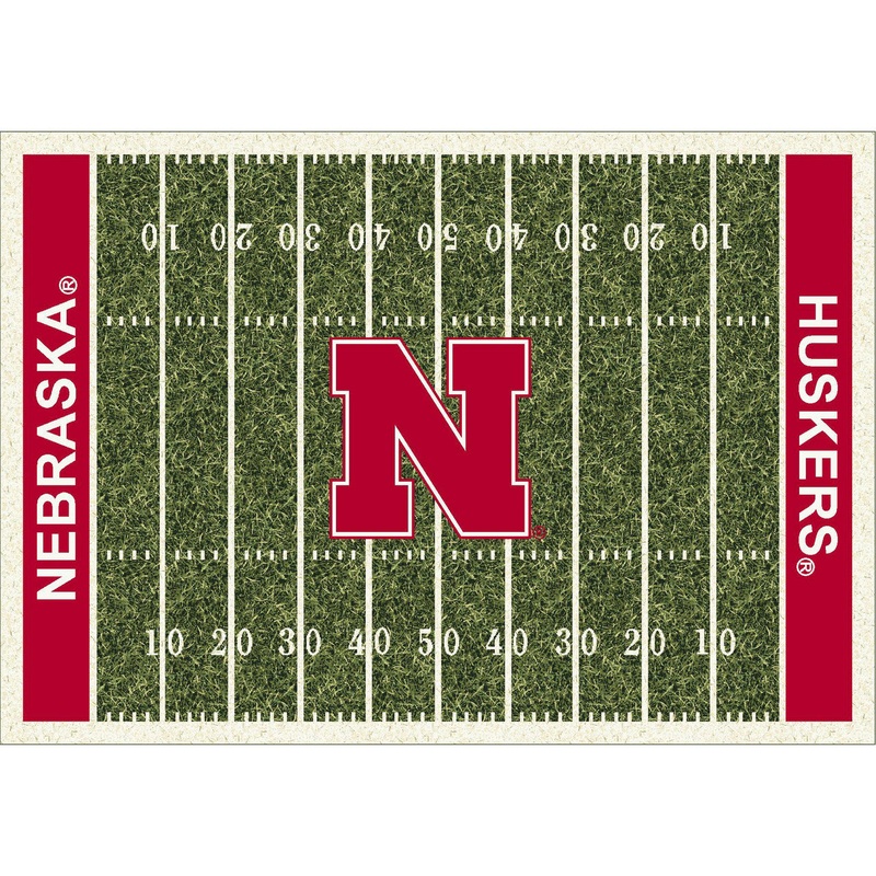University of Nebraska Rug Home Field