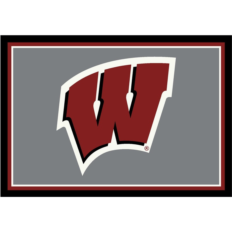 University of Wisconsin Rug Team Spirit