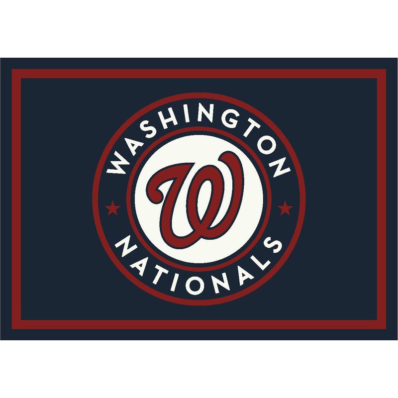 Washington Nationals Rug Team Spirit