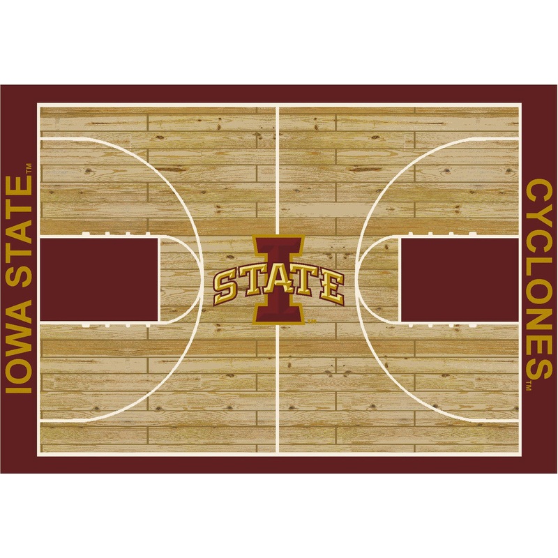 Iowa State University Rug Courtside