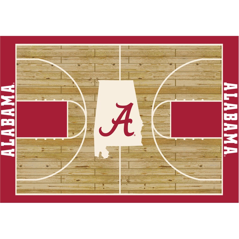 University of Alabama Rug Courtside