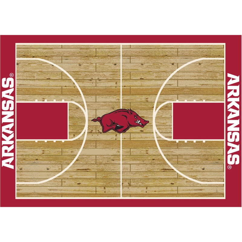 University of Arkansas Rug Courtside