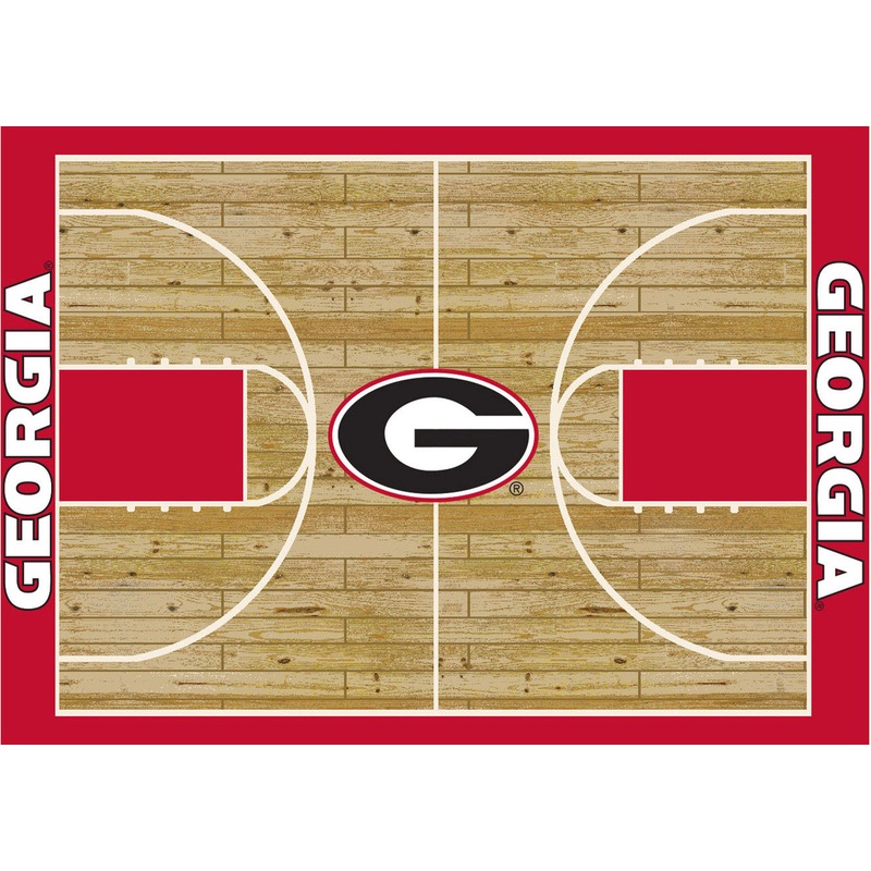 University of Georgia Rug Courtside