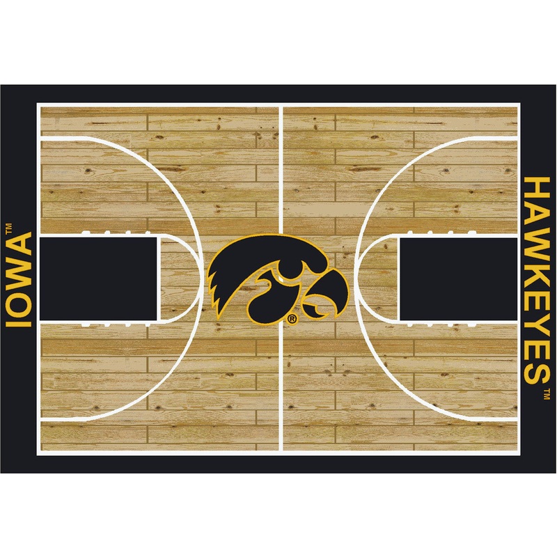 University of Iowa Rug Courtside