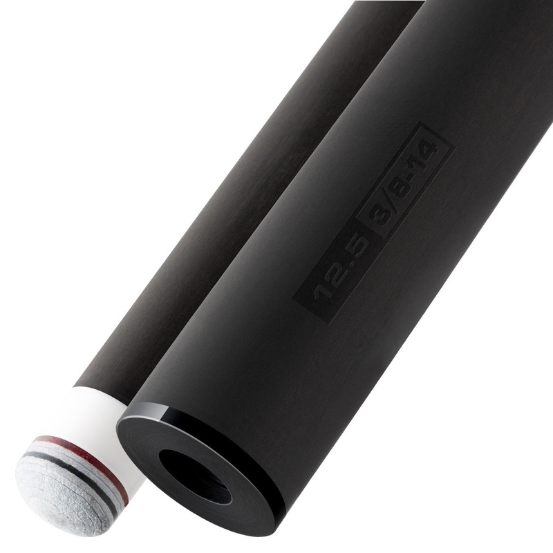 Cuetec 95-019T Cynergy 3/8 x 14 12.5mm Shaft – Black Thin Collar