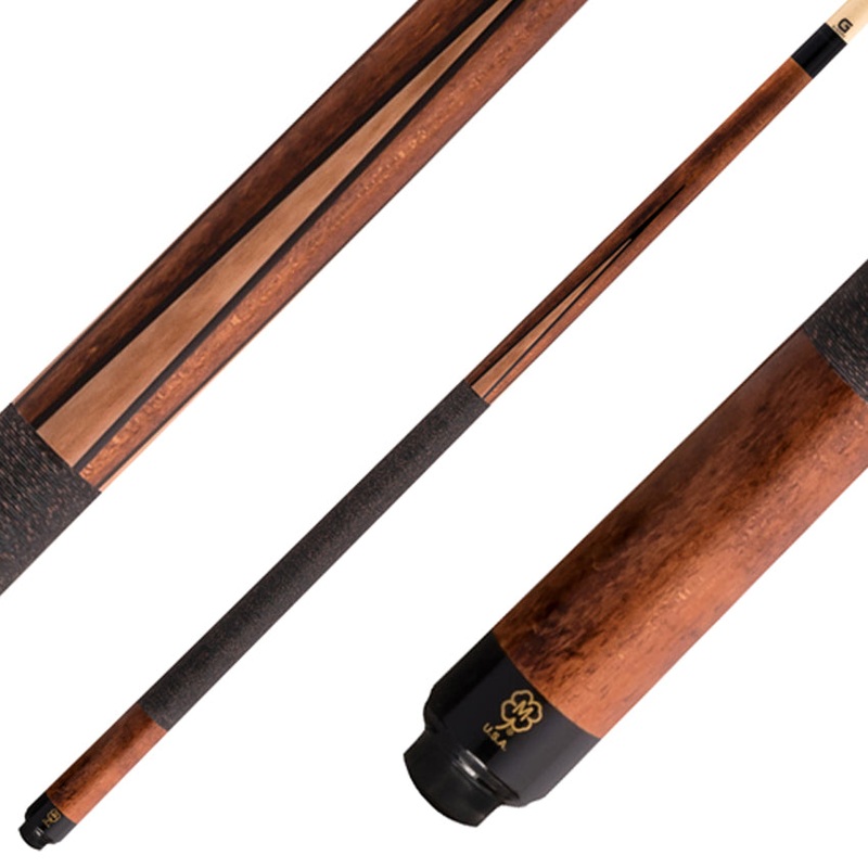 McDermott G239 G Series Pool Cue – Dark American Cherry Stain with Irish Line Wrap