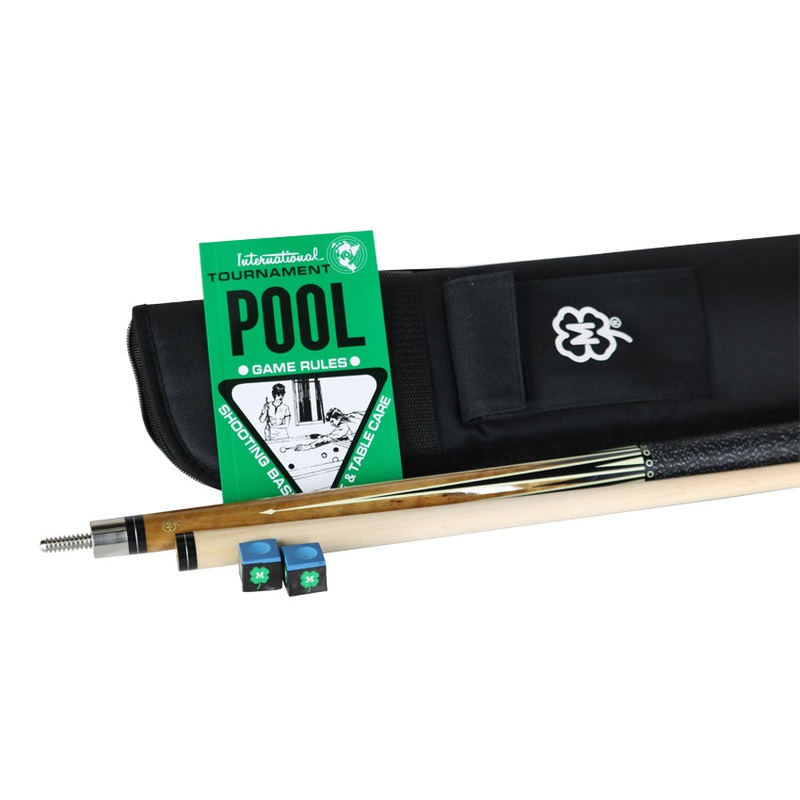 McDermott KIT3 Deluxe Cue Kit – Cue with Soft Case and Chalk