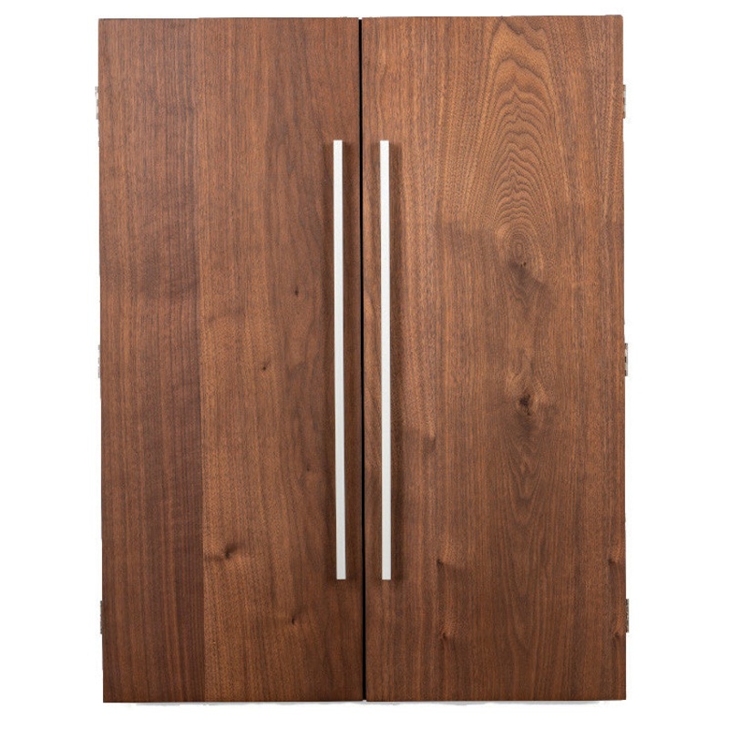Presidential Billiards Dart Board Cabinet Pierce Walnut
