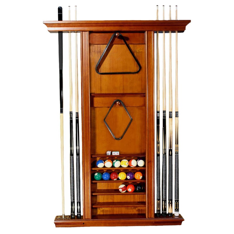 Presidential Billiards Premier Wooden Wall Cue Rack