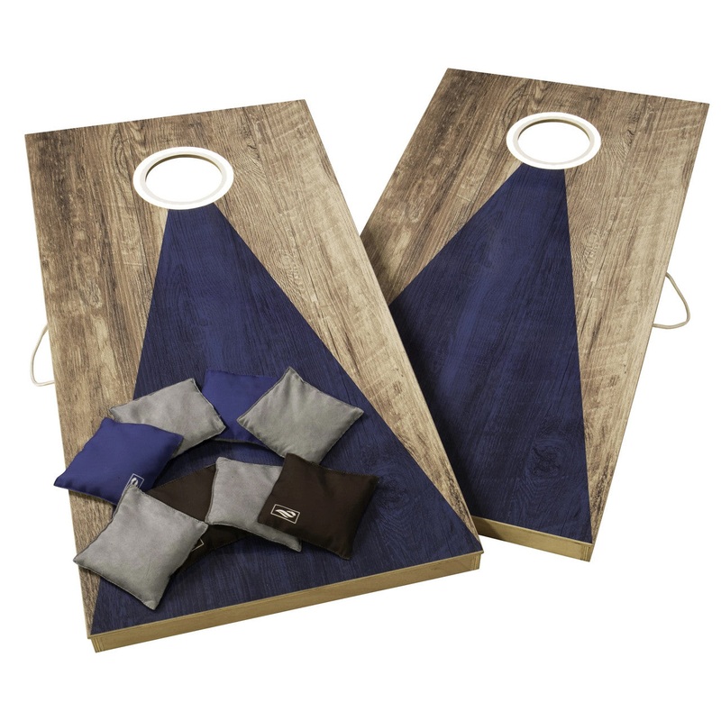 Triumph Cornhole Boards Set LED All Wood 2×4