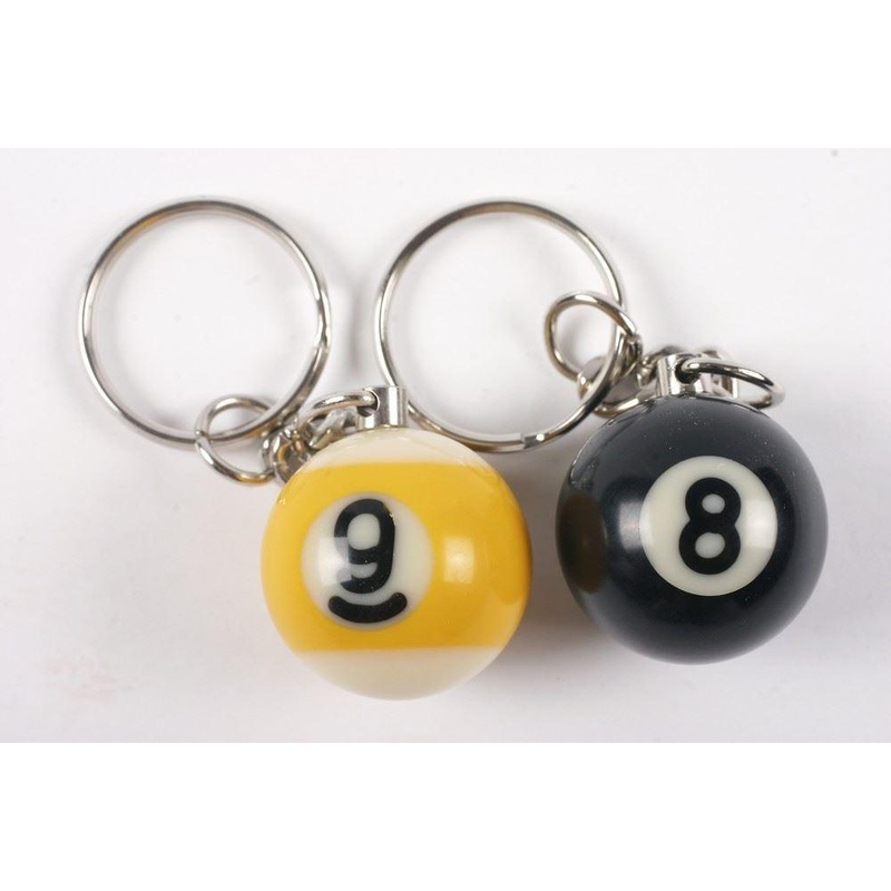 1″ 8/9 Ball Key  Chain