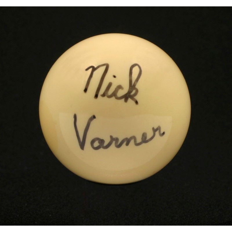 Autographed Cue Ball