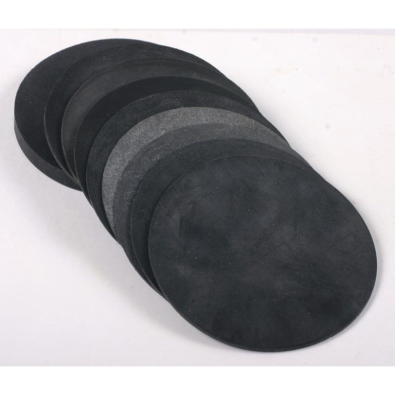 3″ Rubber Table Shims 1/4″