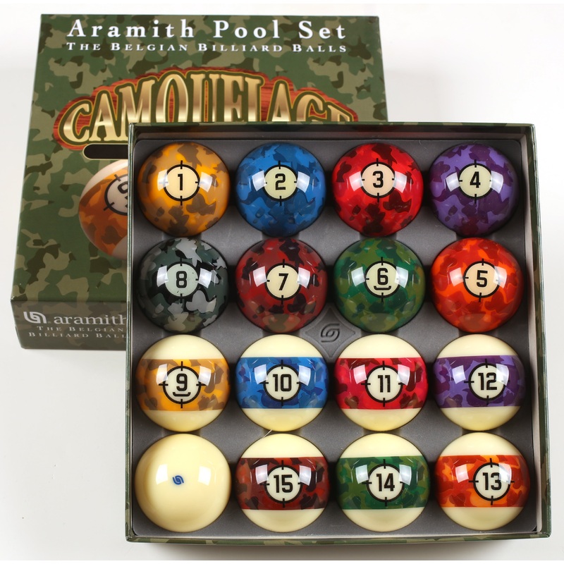 Aramith Camouflage Ball Set