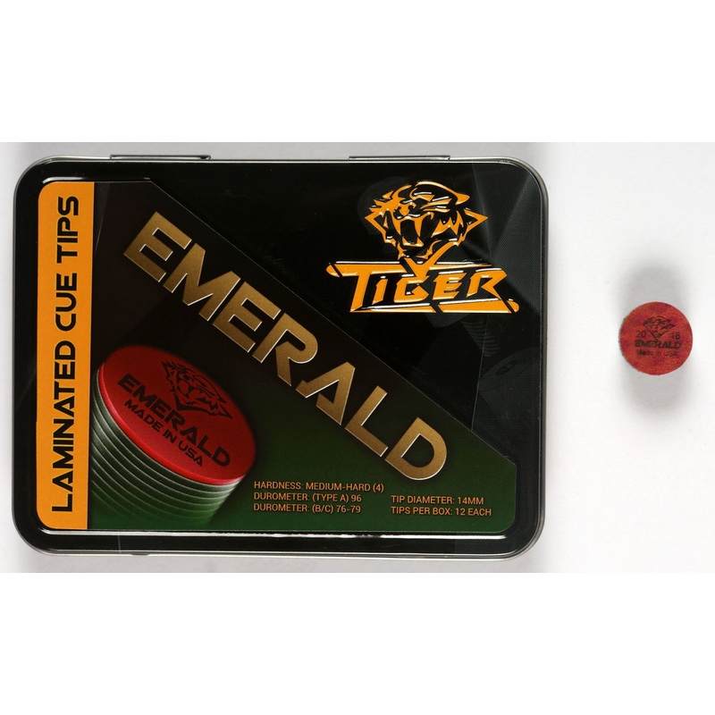 Tiger Emerald Laminated Cue Tip