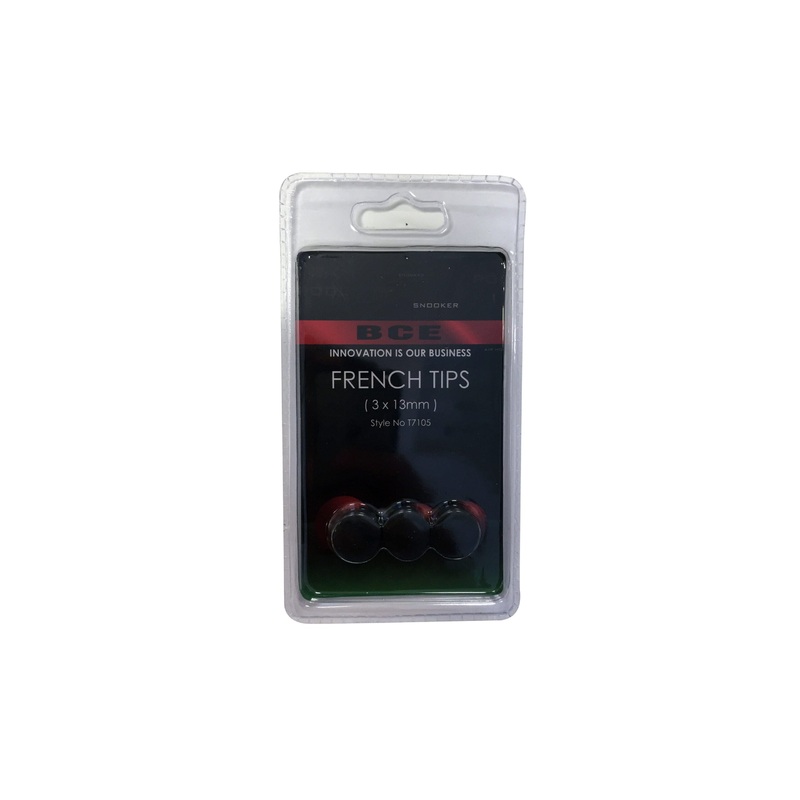 BCE French Tips – 13mm Snooker Tip