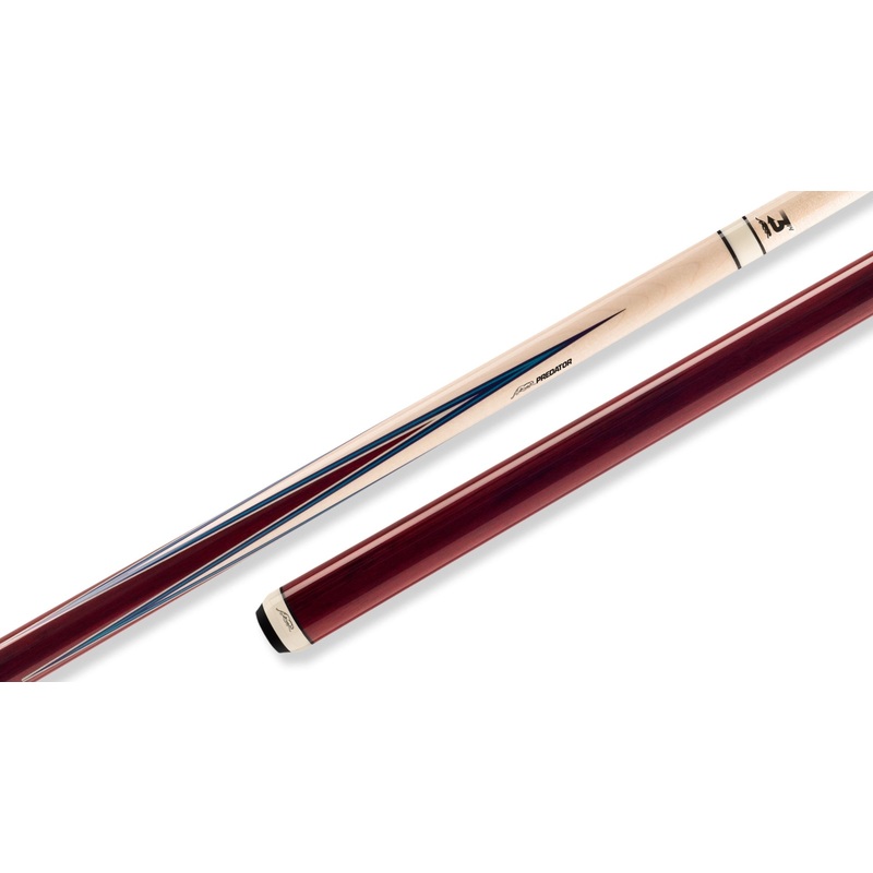 Predator 4-Point Sneaky Pete Natural Maple Blue Points Pool Cue No Wrap BUTT ONLY