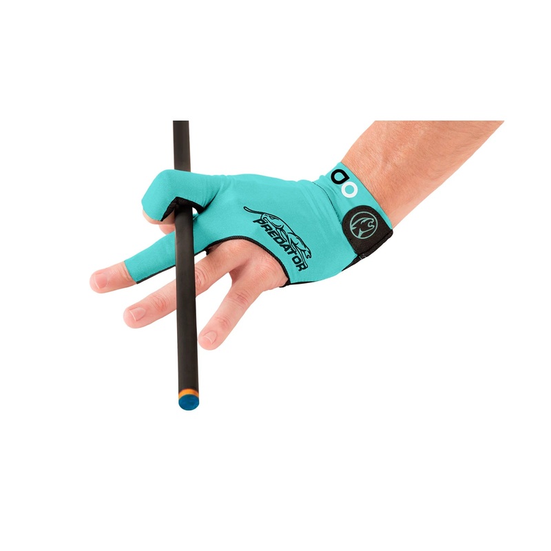 Predator Albin Ouschan Second Skin Teal Billiard Glove Left Hand