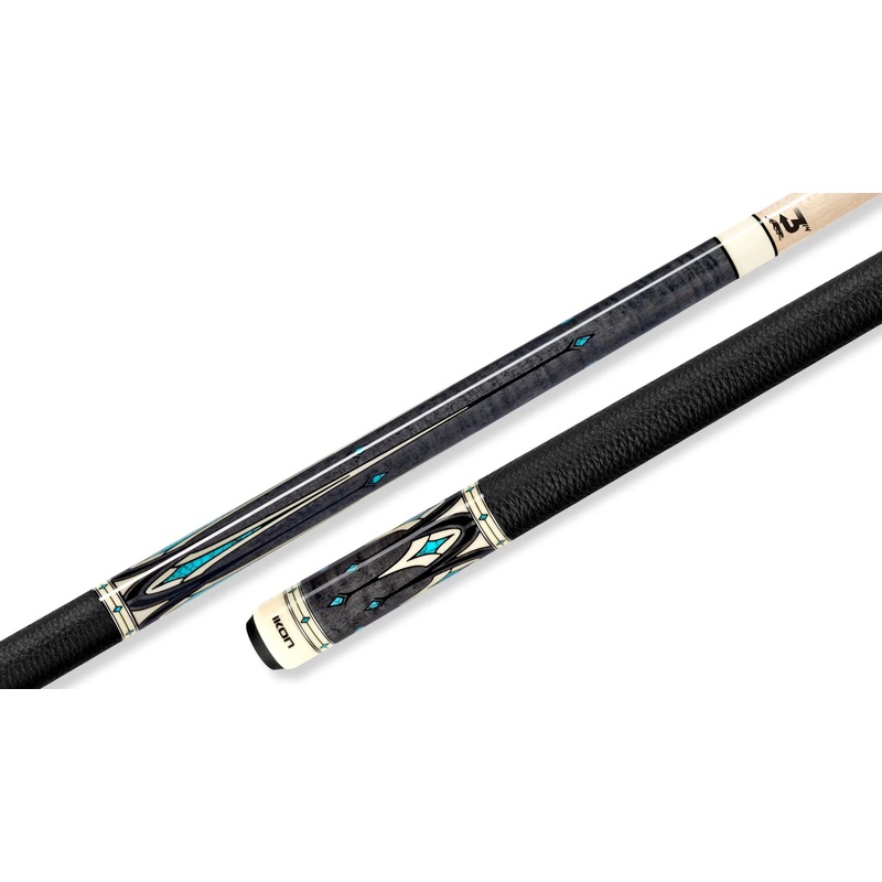 Predator Ikon4-5 – Smoky Grey Maple / Turquoise / Leather Luxe BUTT ONLY