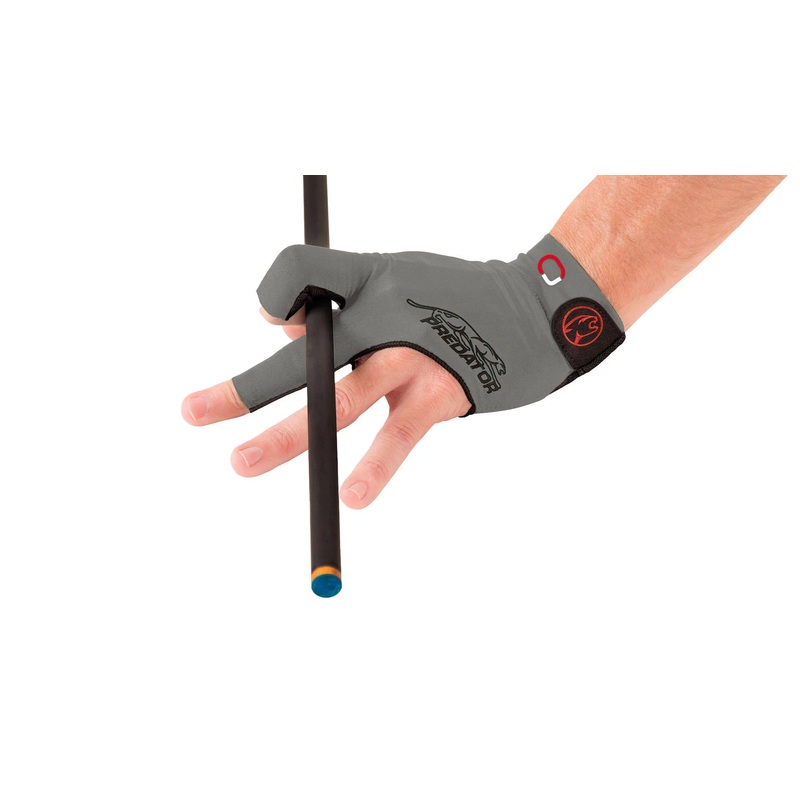 Predator Second Skin Jasmin Ouschan Signature Billiard Glove – Grey – Left Hand