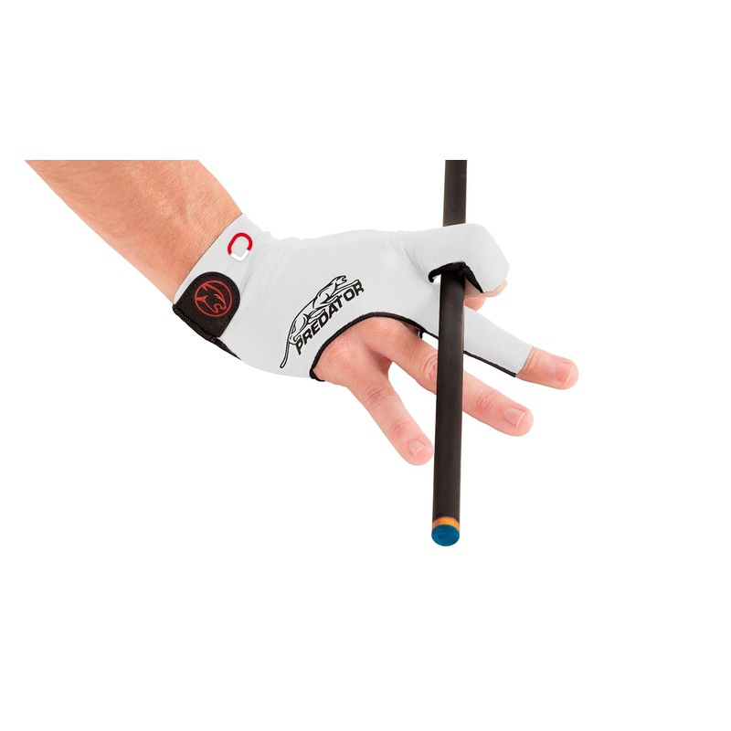 Predator Second Skin Jasmin Ouschan Signature Billiard Glove – White – Right Hand