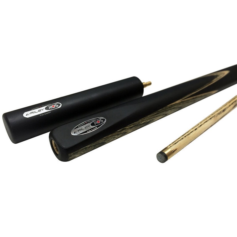 Riley ROS3-9   3/4 Cut Ash Snooker Cue with Extension ROS3-9
