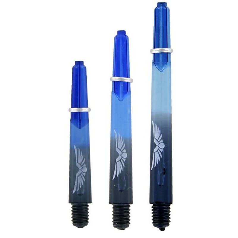 EAGLE CLAW DART SHAFTS-TWO TONE-BLUE BLACK