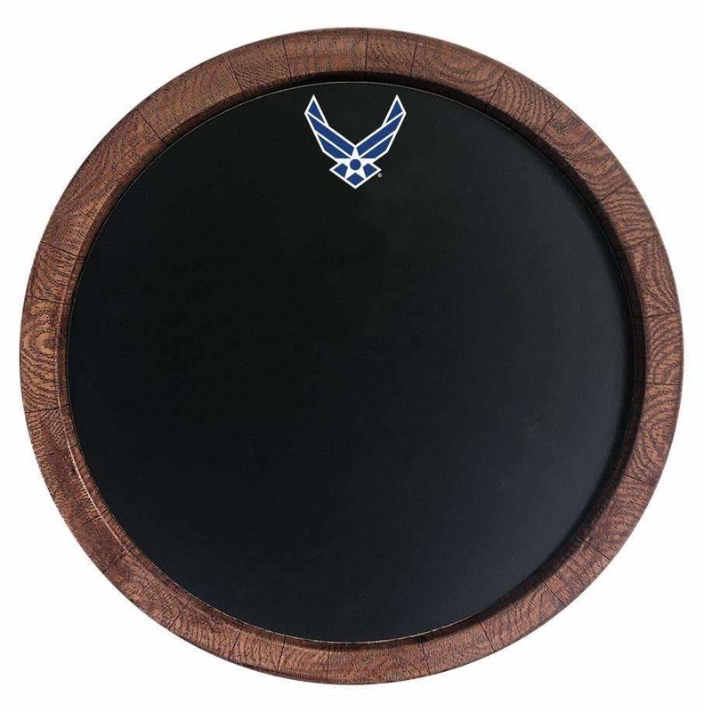 US Air Force: Chalkboard “Faux” Barrel Top Sign