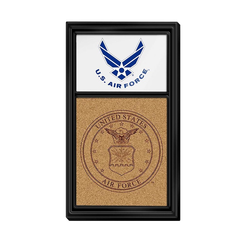 US Air Force: Dual Logo – Cork Note Board