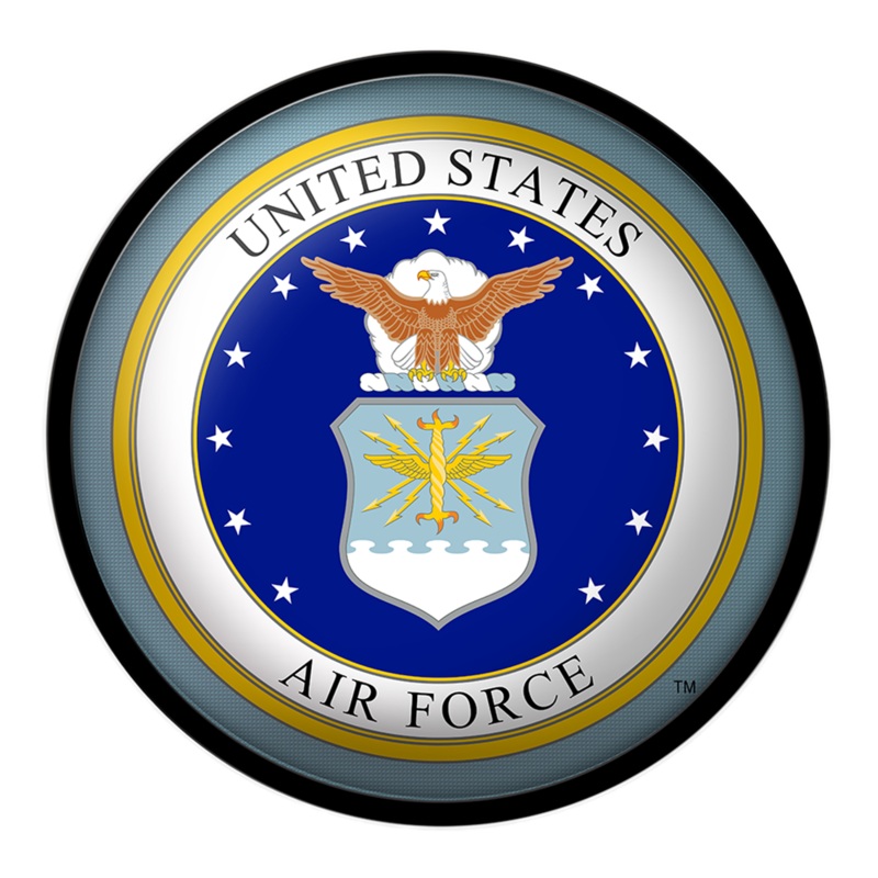 US Air Force: Seal – Modern Disc Wall Sign