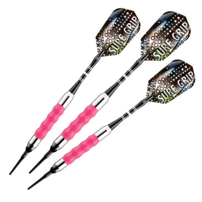 Viper Sure Grip Soft Tip Darts Pink 18 Grams