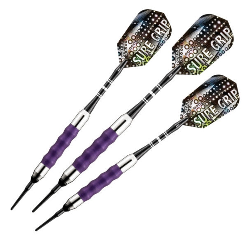 Viper Sure Grip Soft Tip Darts Purple 18 Grams