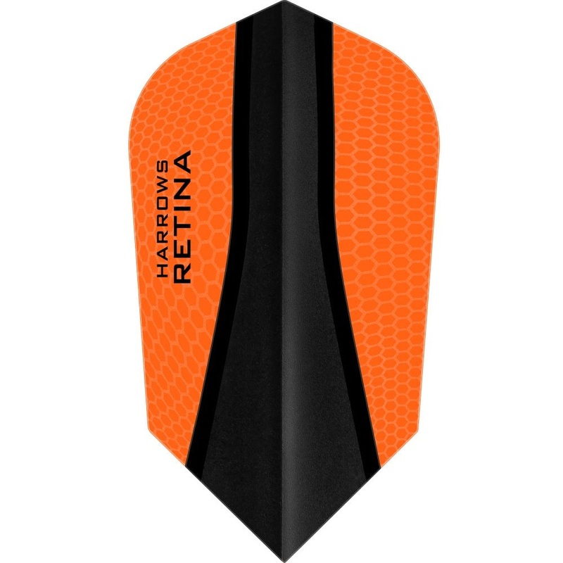 Harrows Retina X Dart Flights Slim Orange