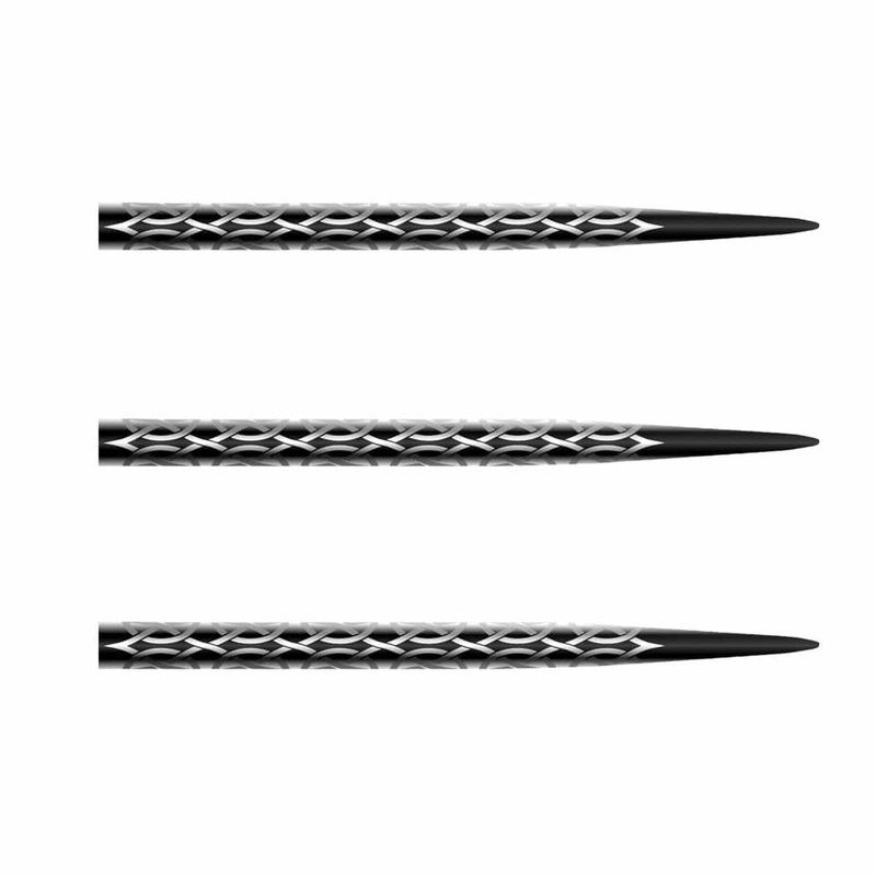 Celt Steel Tip Dart Point- Laser Engraved Cinder Grip-35mm