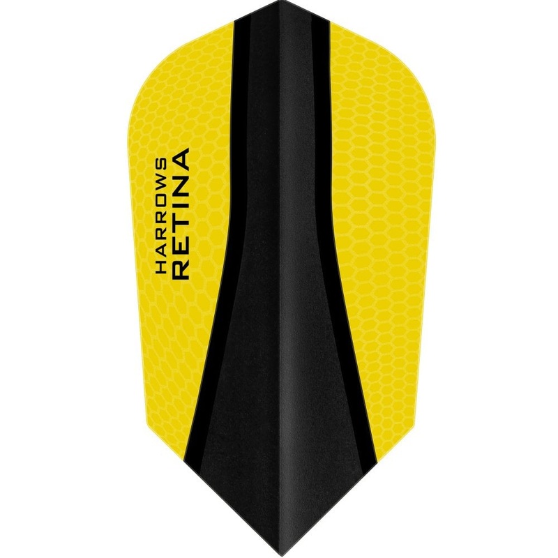 Harrows Retina X Dart Flights Yellow